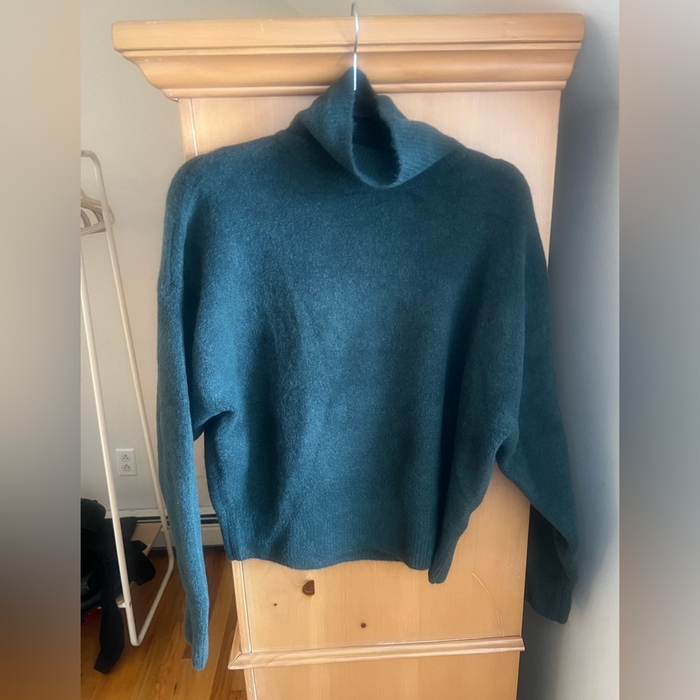 NWOT ZARA FUZZY SWEATER